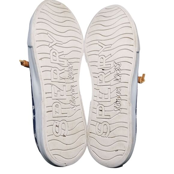 Sperry  Top-Sider 97679 Women's 9.5 Med Blue, White Stars, Red, White Stripes - Picture 10 of 12